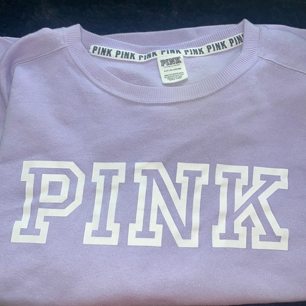 Light purple long sleeve sweater